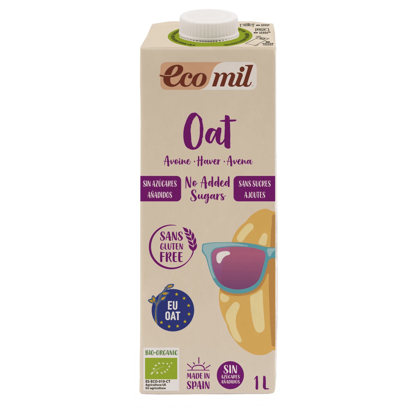 Bebida Vegetal de Aveia sem glúten Bio