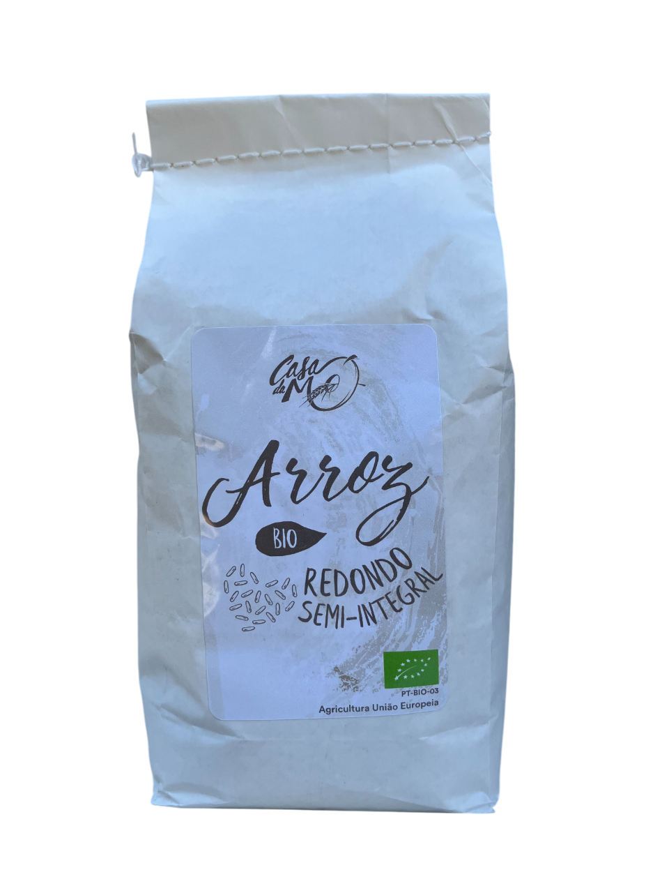 Arroz Redondo Semi-Integral Bio 1kg | Casa da Mó