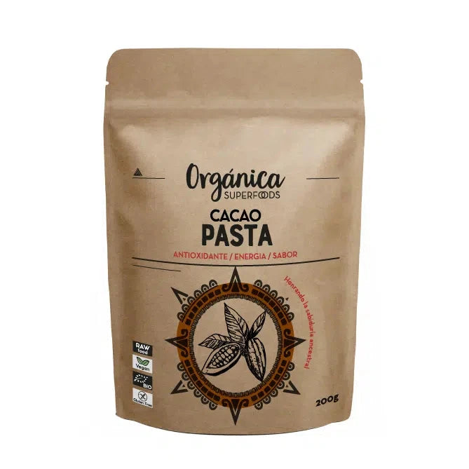 Pasta de cacao orgánica 200g