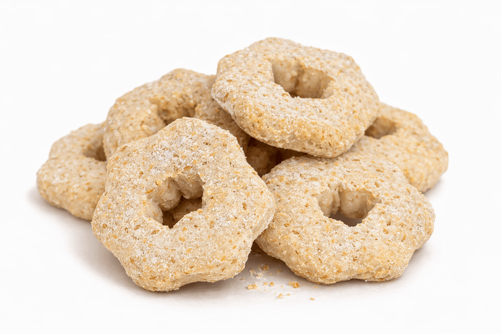 Galletas de manzana con agave orgánico