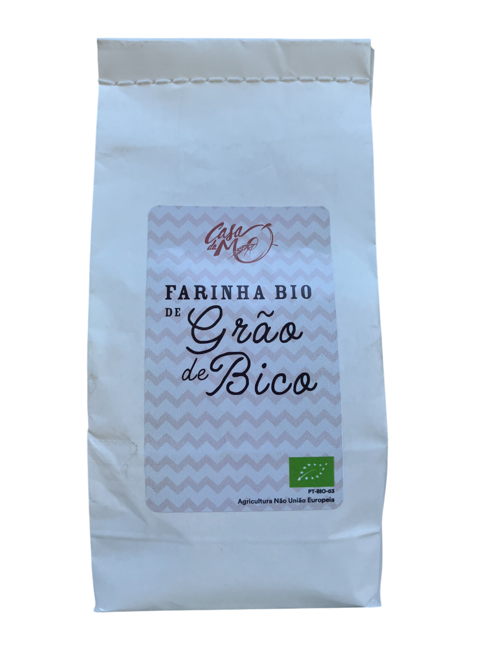 Farinha de Grão de Bico Bio 500gr | Casa da Mó