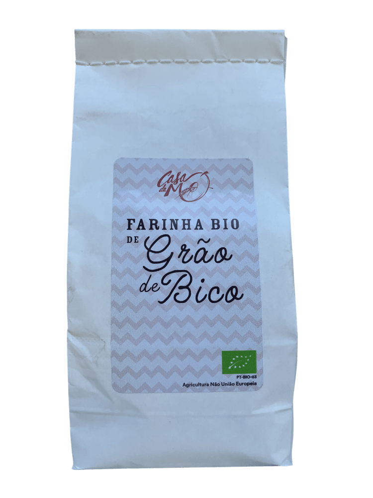 Farinha de Grão de Bico Bio 500gr | Casa da Mó