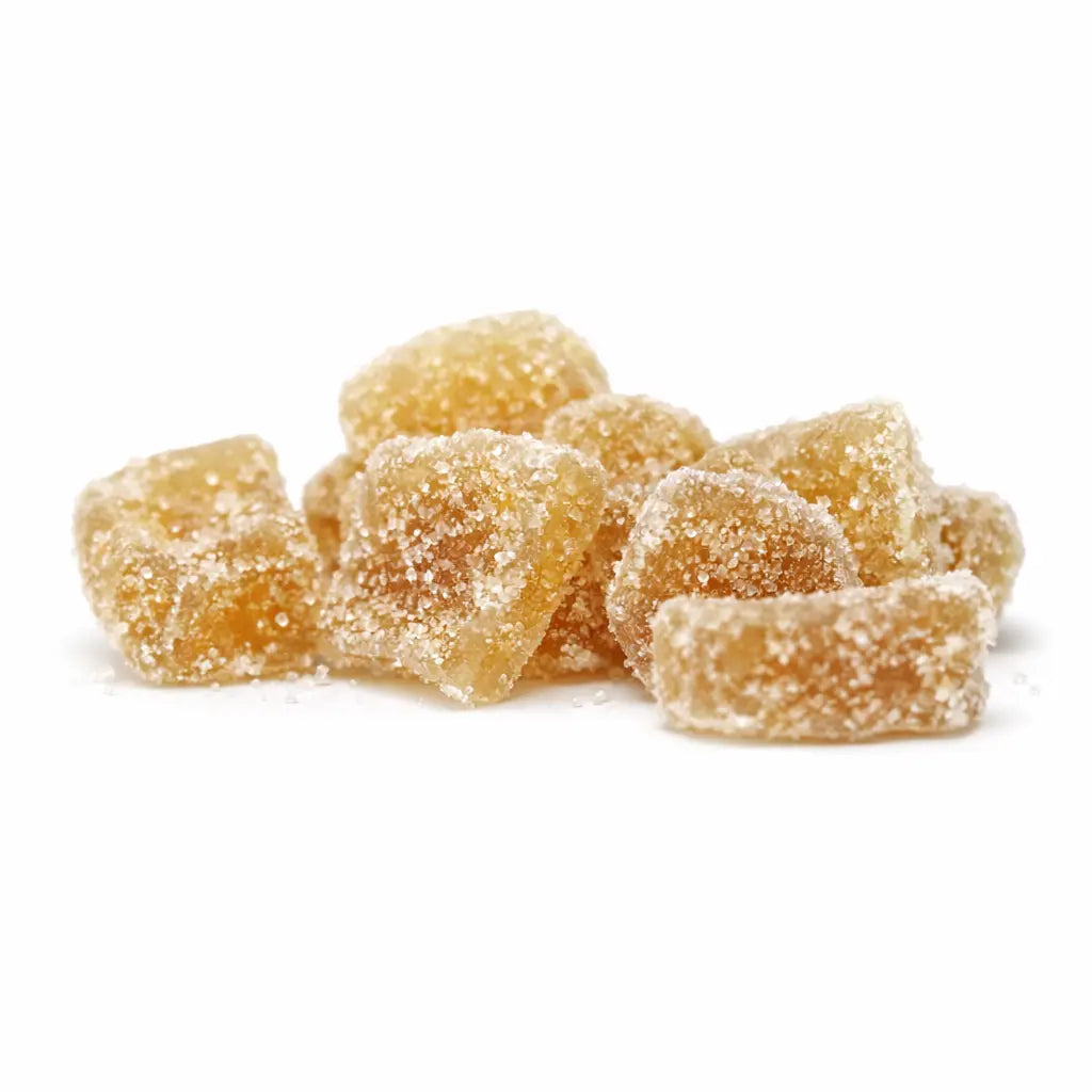 Jengibre cristalizado orgánico