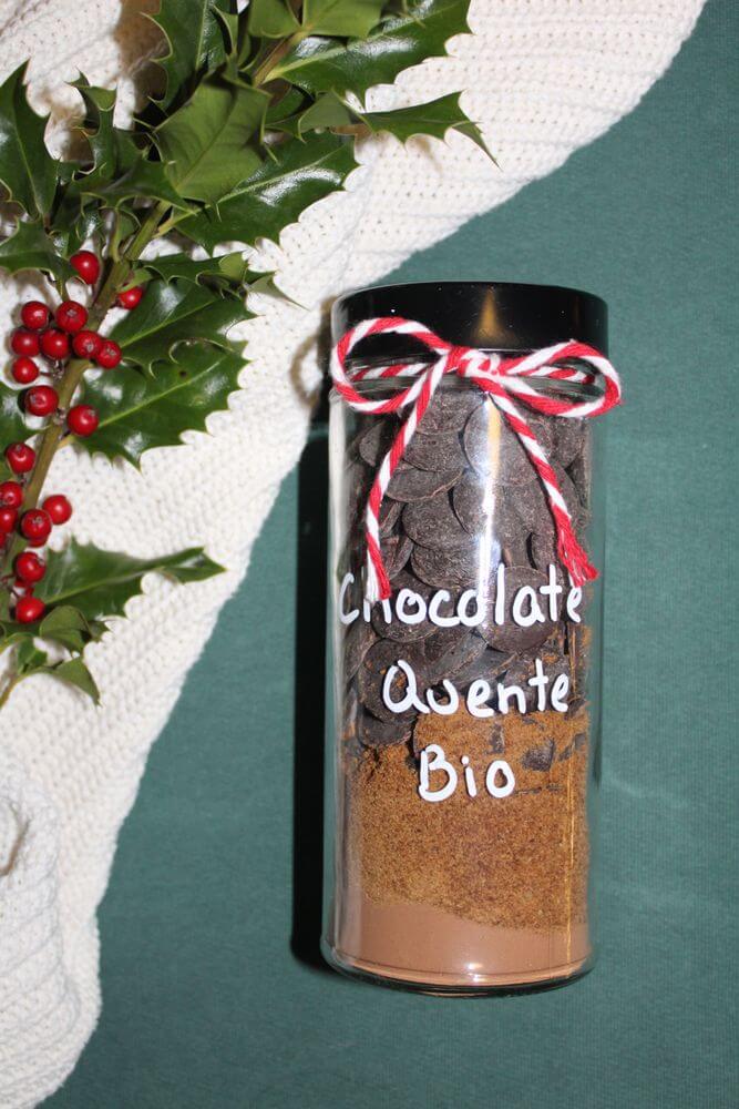 Mezcla de chocolate caliente
