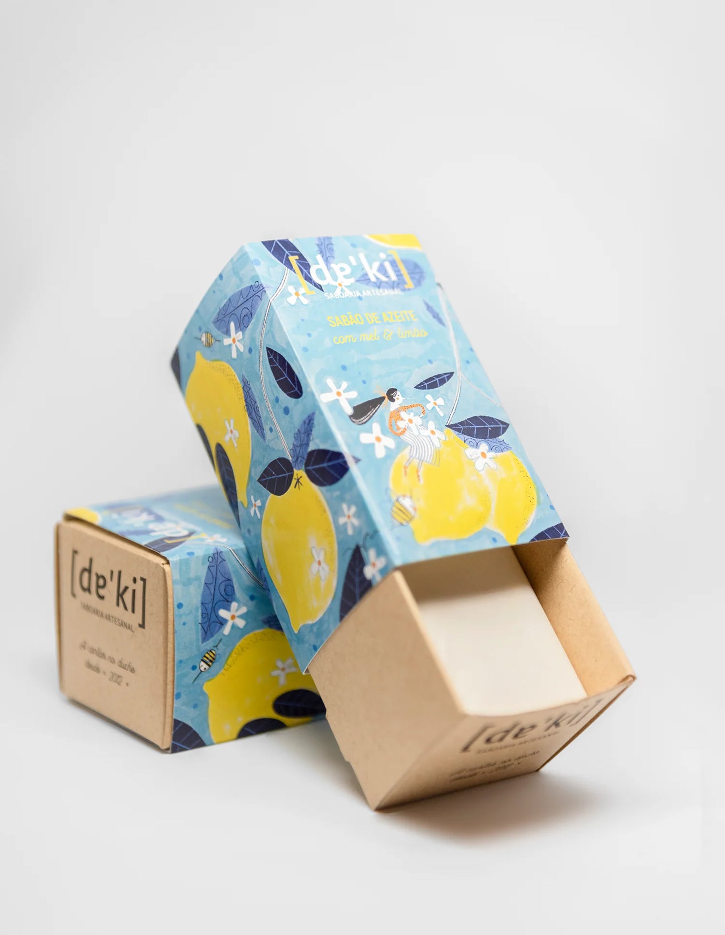 Sabão 100% de Azeite | Mel e Limão| Daki