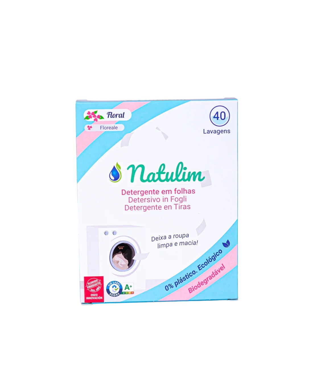 Laundry Detergent Strips | Floral | Natulim