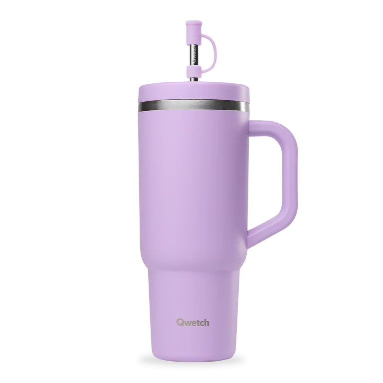 Travel Cup Isotérmico Qwecth 900ml Lavanda Mate