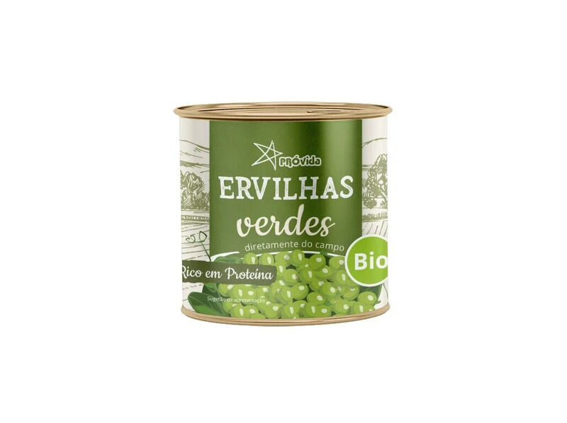 Ervilhas Verdes Cozidas Bio 340gr