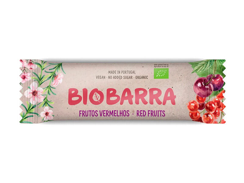 Barra de Frutos Vermelhos Bio