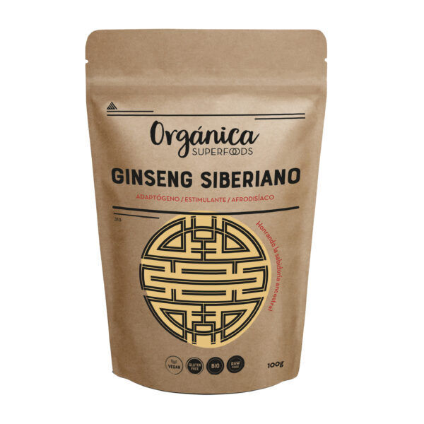 Ginseng siberiano orgánico 100 g