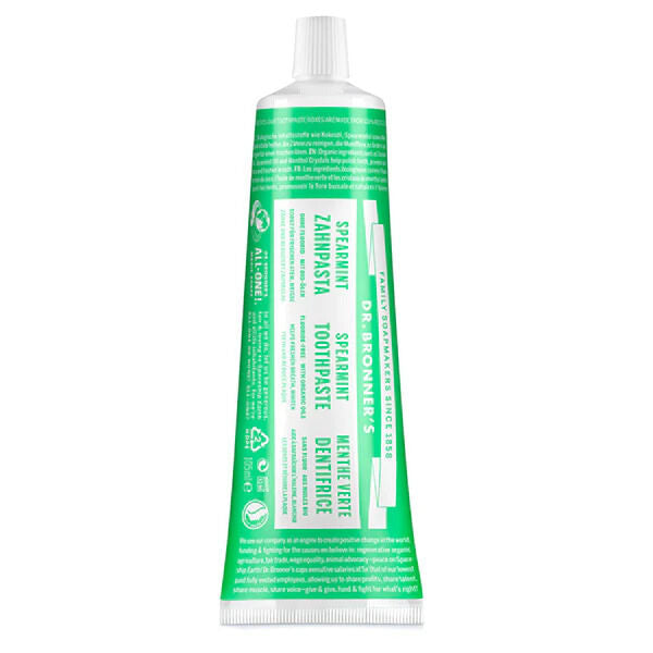 Pasta dental de menta del Dr. Bronner (sin flúor)