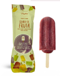 Ice Pop Bio de Frutos Vermelhos 80ml
