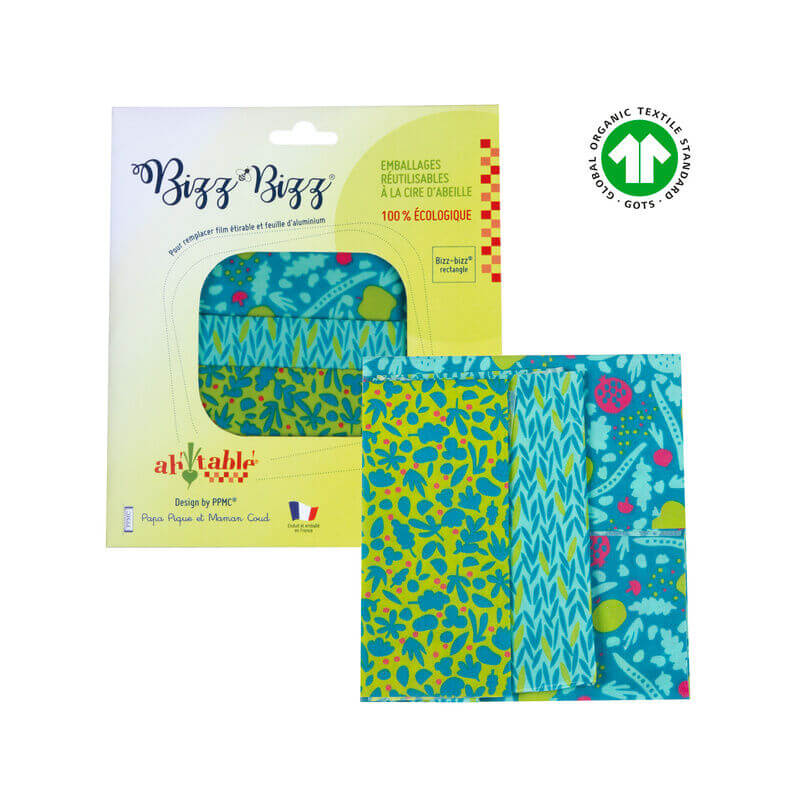 Food Wrapping | 3-unit Rectangular Pack | Orchard