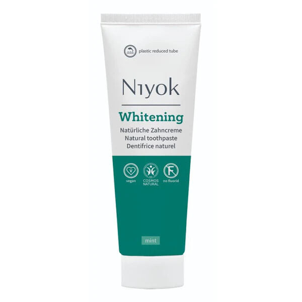 Dentifrico Natural Branqueador Menta 75ml Niyok