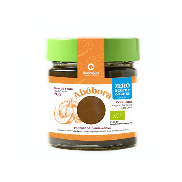 Dulce de calabaza orgánico sin azúcar