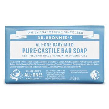 Dr. Bronner's Organic Gentle Baby Soap (Unscented)