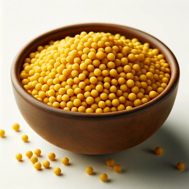 Organic Yellow Mustard Seeds