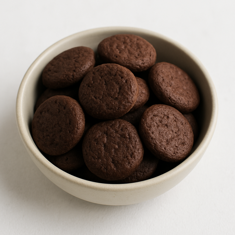 Biscoitos Cacau e Agave Bio