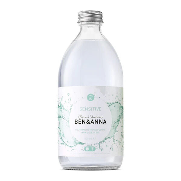 Enjuague bucal natural (sin flúor) | Botella de vidrio | Ben&Anna