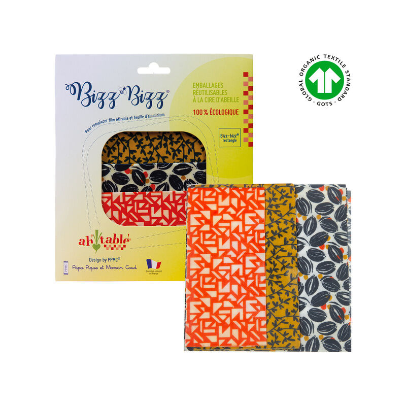 Food Wrapping | 3-unit Rectangular Package | Seeds