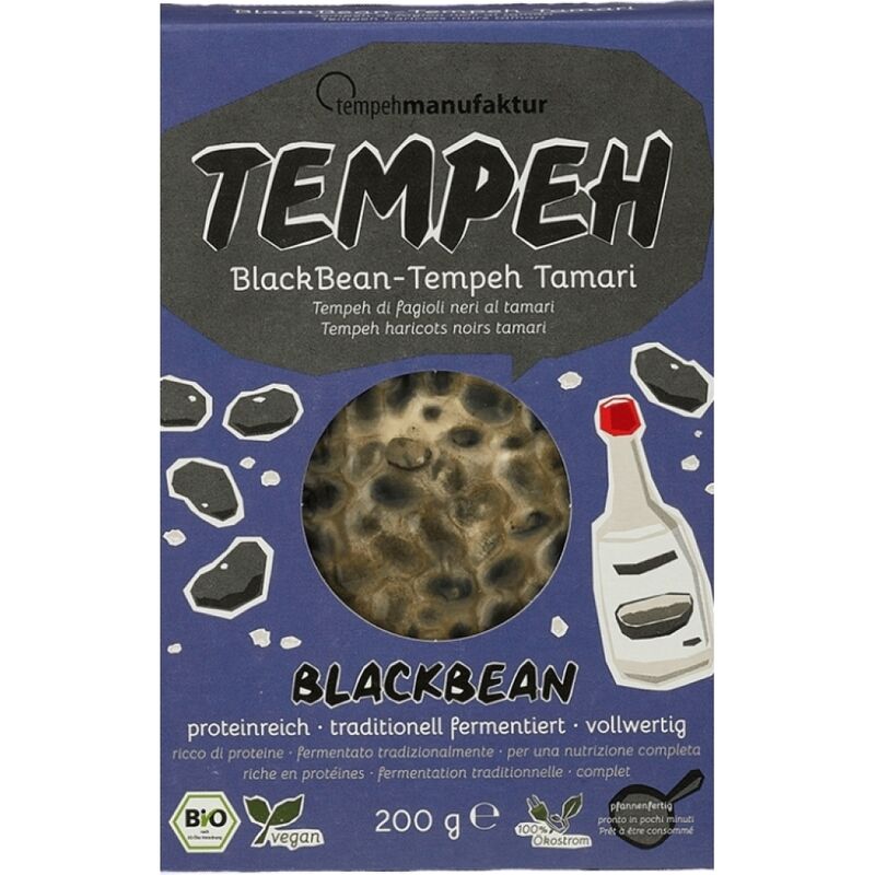 Tempeh Feijão preto |200gr