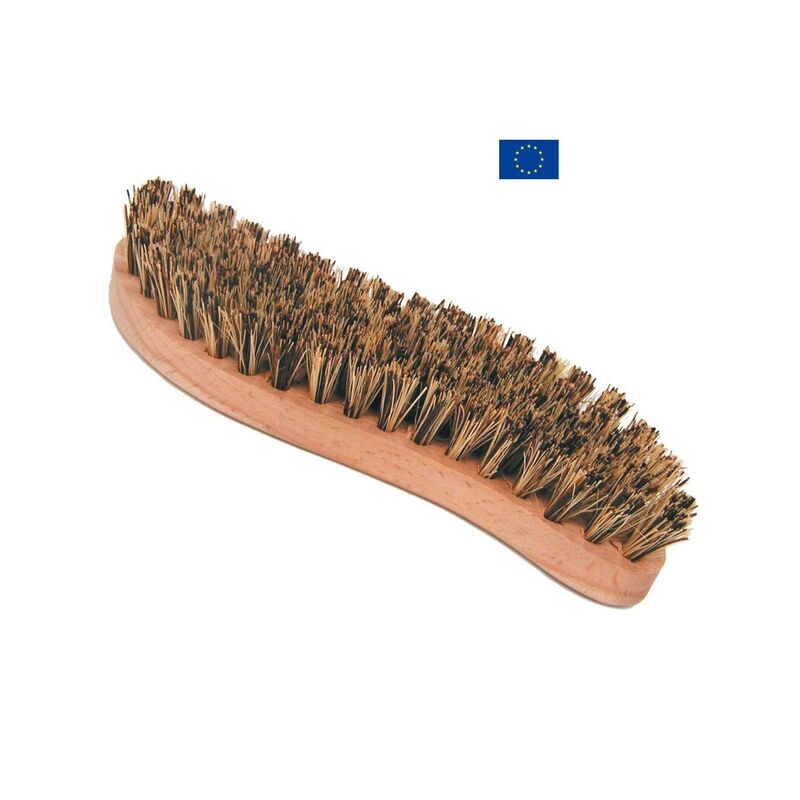 Cepillo de madera y fibra natural dura