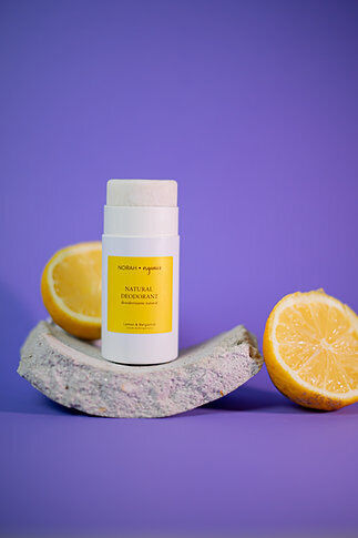 Deodorant Tube | Lemon and Bergamot | NORAH Organic