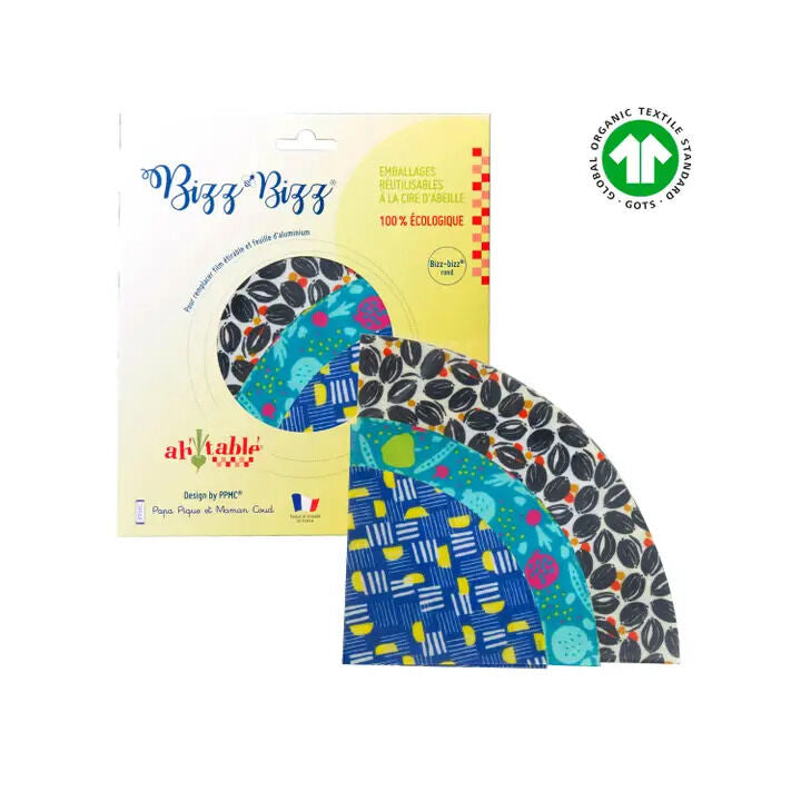 Food Wrapping | 3-unit Circular Pack | Orchard