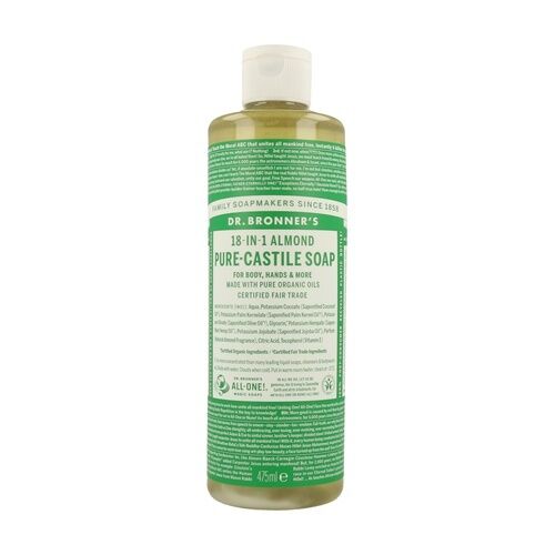 Sabonete Líquido Biológico Amendoa 475ml | Dr. Bronner's