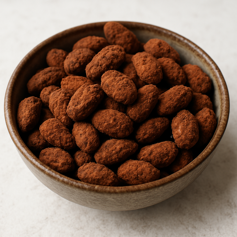 Organic Chocolate and Vanilla Almonds | Vegan and gluten-free