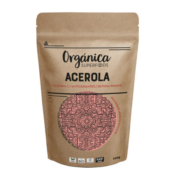 Acerola brasileña orgánica 100 g