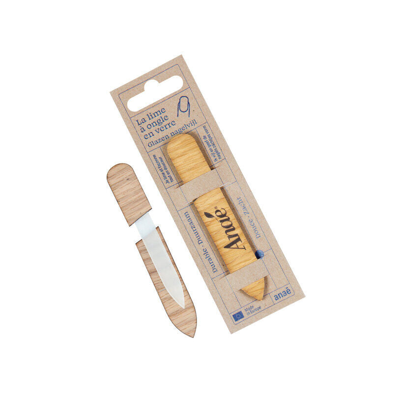 Lima de vidrio | Incluye caja de madera