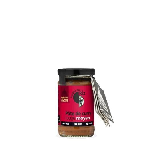 Pasta De Caril Vermelho Bio | Médio | 100 G