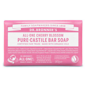 Jabón orgánico de flor de cerezo del Dr. Bronner