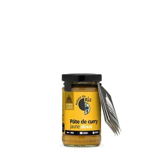 Pasta De Caril Amarelo Bio | Suave | 100 G