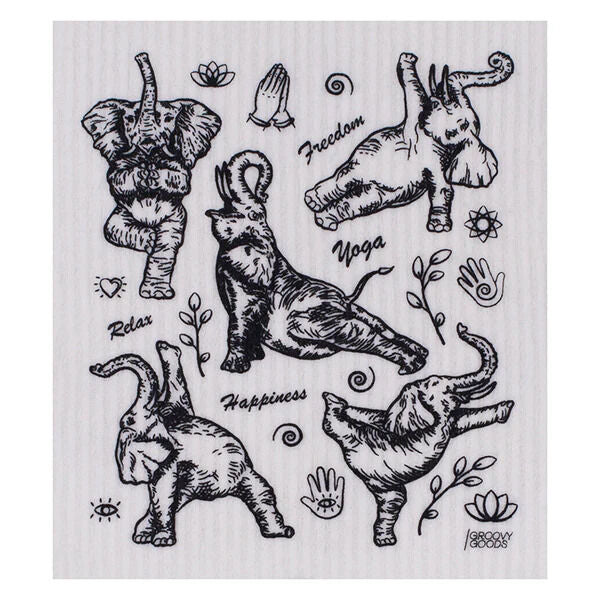 Paño de esponja ecológico (compostable) - Yoga