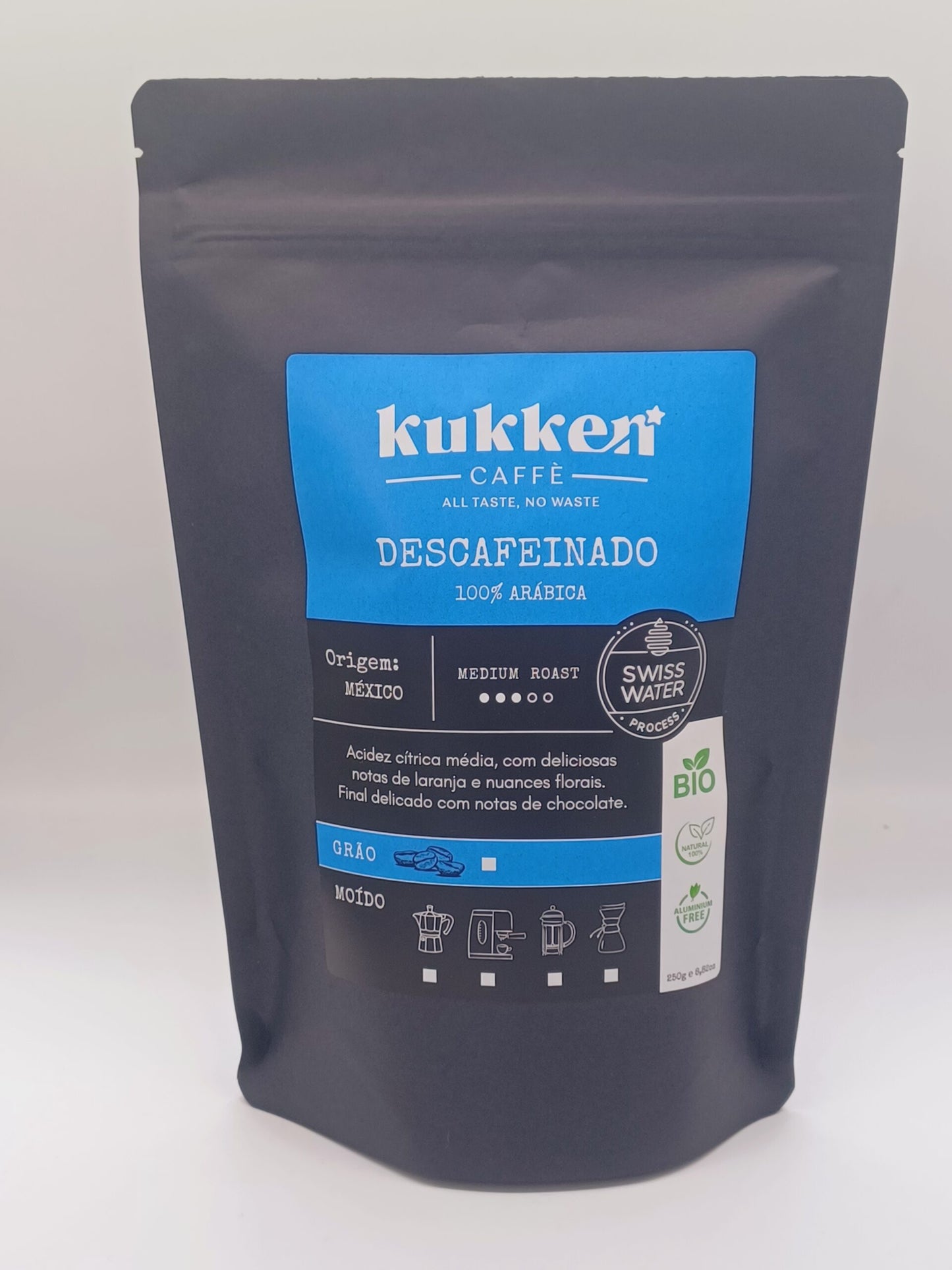 Descafeinado Bio | Grão 250g