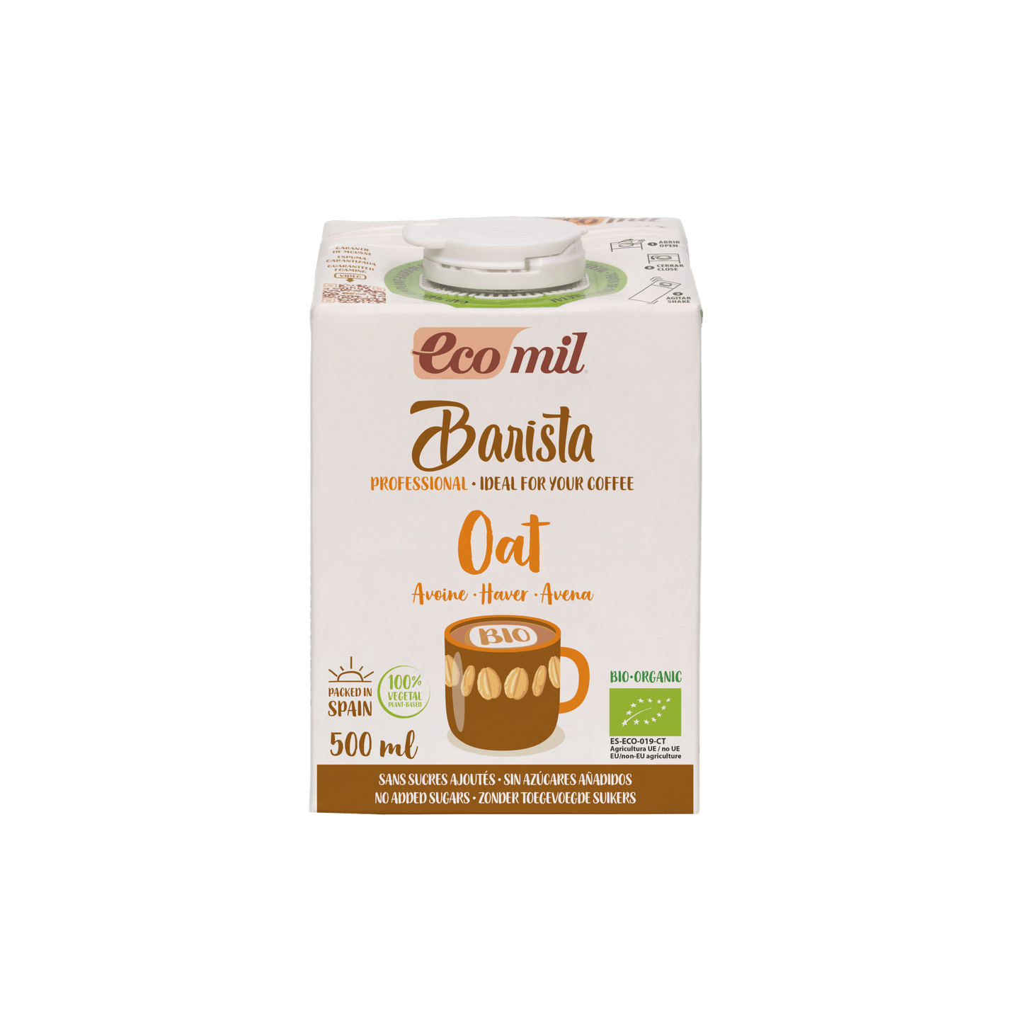 Bebida Vegetal de Aveia Barista Bio