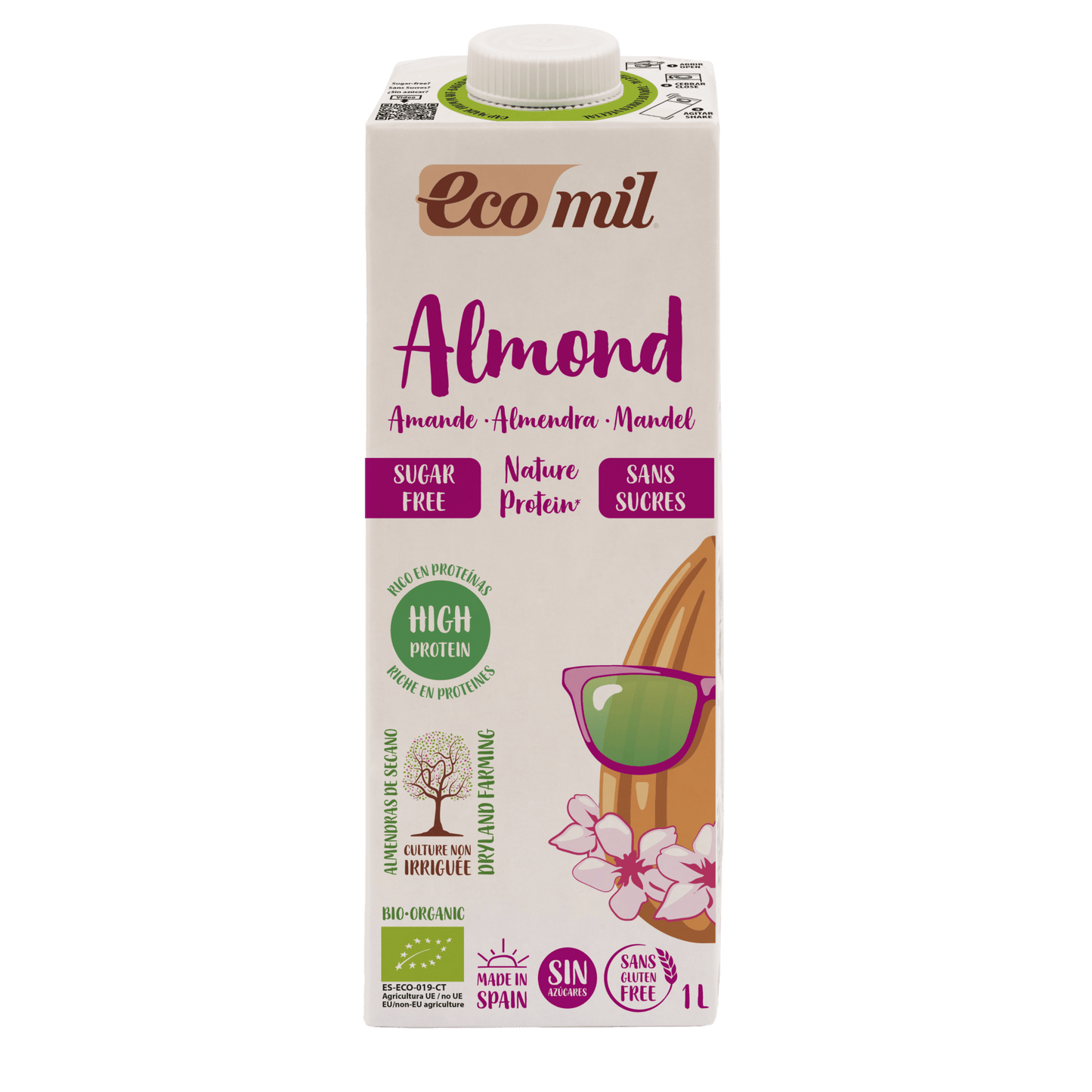 Bebida Vegetal de Amêndoa Bio