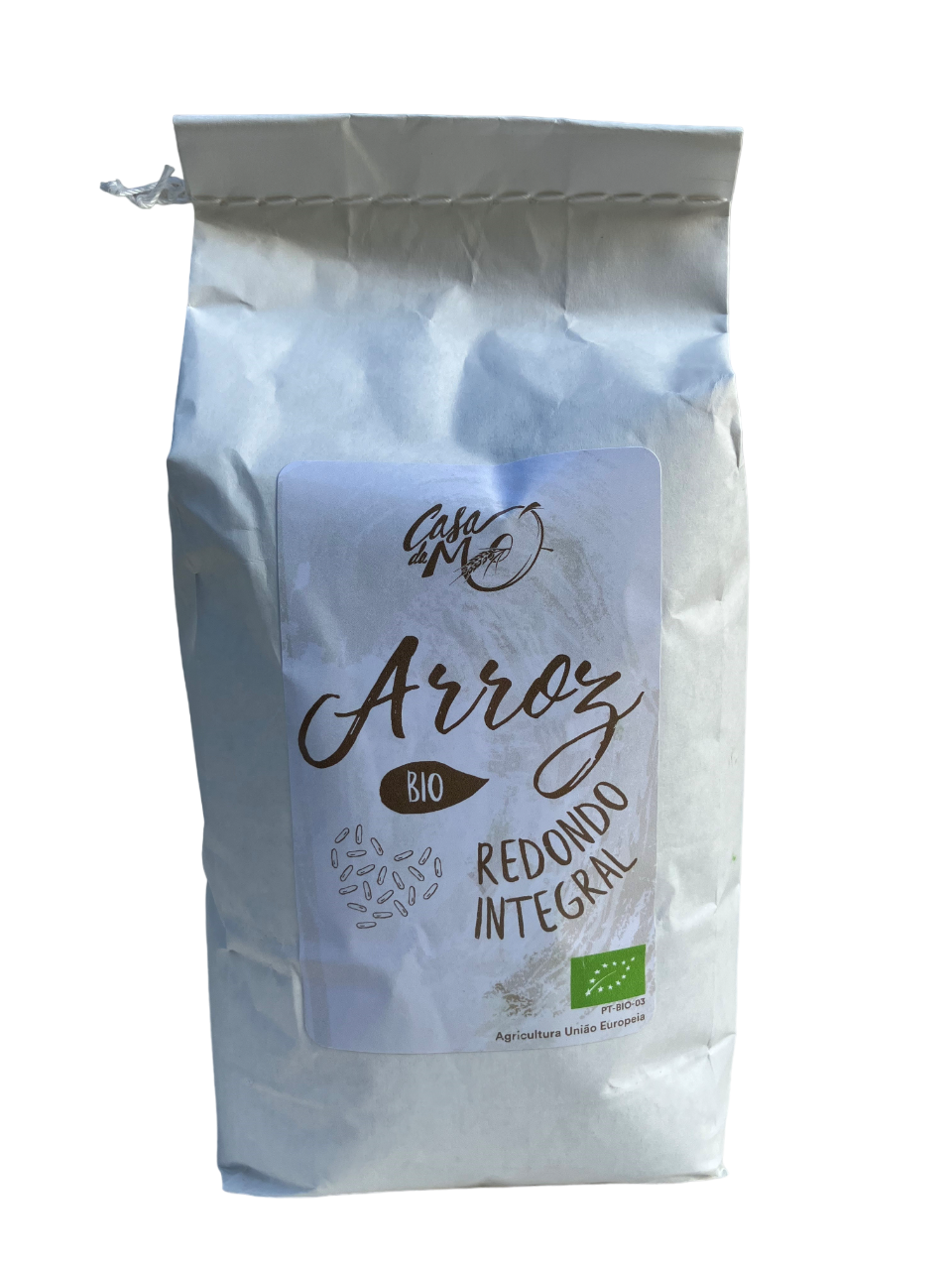 Arroz Redondo Integral Bio 1kg | Casa da Mó
