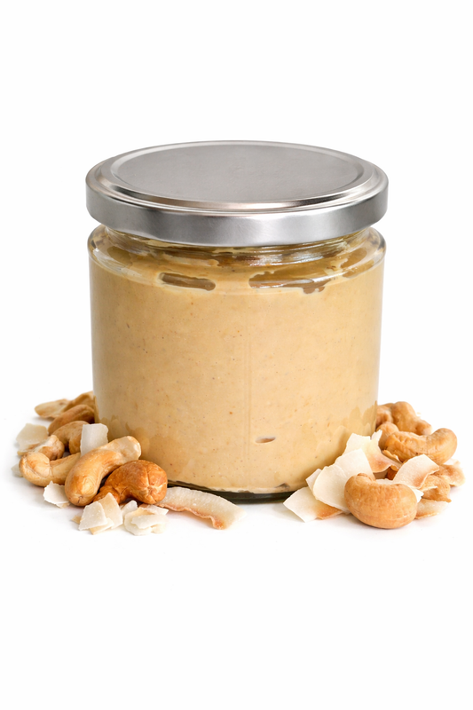 Mantequilla de anacardo y coco orgánica
