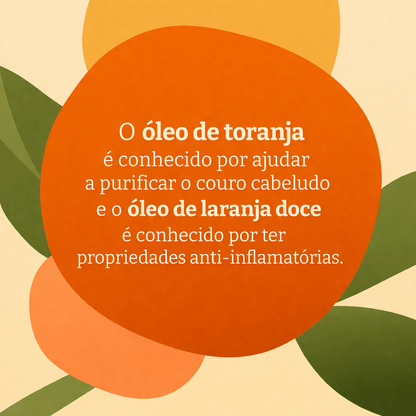 Champô de Laranja e Toranja 400ml | Cabelos Oleosos| Faith in Nature