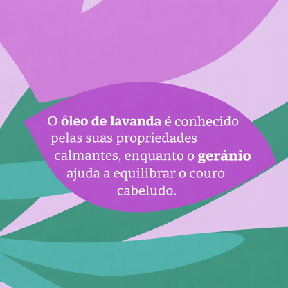 Condicionador de Lavanda e Gerânio 400ml | Cabelos Oleosos| Faith in Nature
