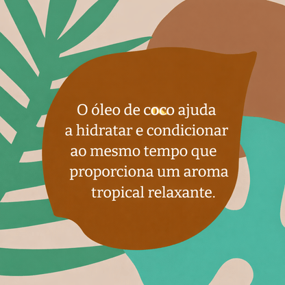 Condicionador de Coco 400ml | Cabelos Secos| Faith in Nature