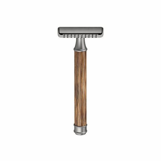 Aparelho Depilatório Bambu | Safety Razor com 5 Lâminas