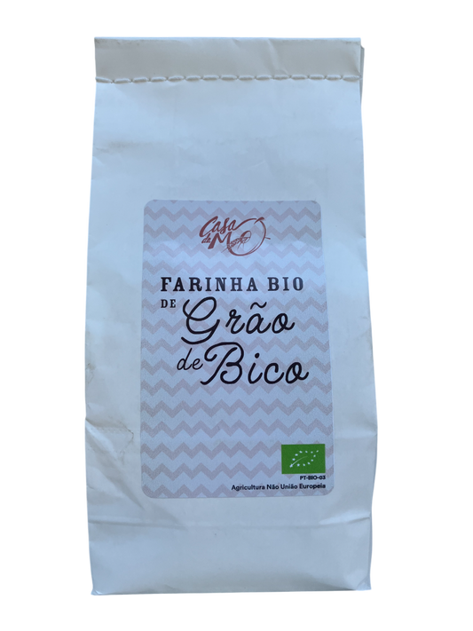 Farinha de Grão de Bico Bio 500gr | Casa da Mó