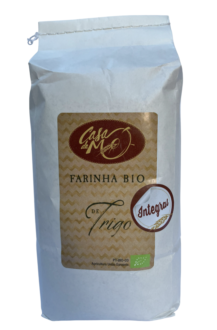 Farinha de Trigo Integral Bio 1kg | Casa da Mó