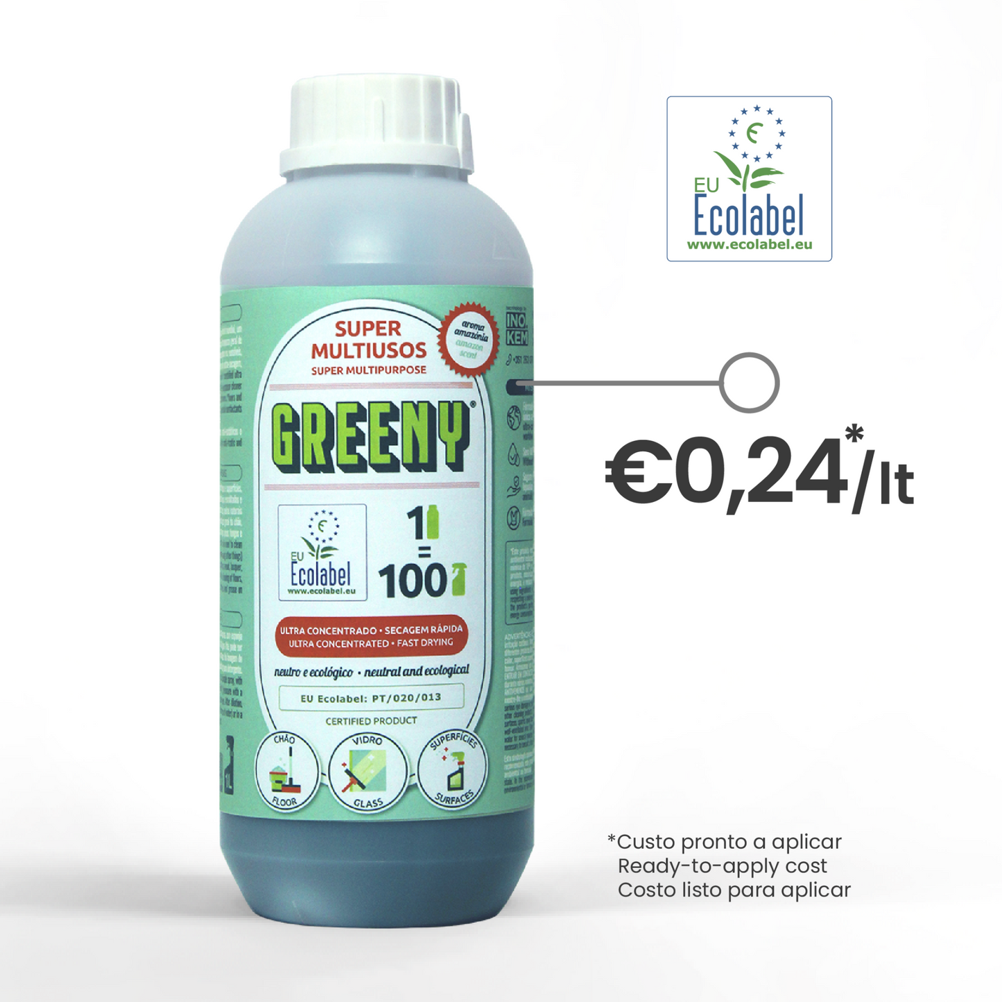 Ecolabel Multiusos - Greeny INOKEM