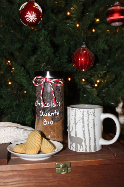 Mezcla de chocolate caliente