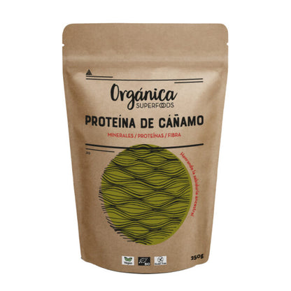 Proteína de cáñamo orgánica 250 g